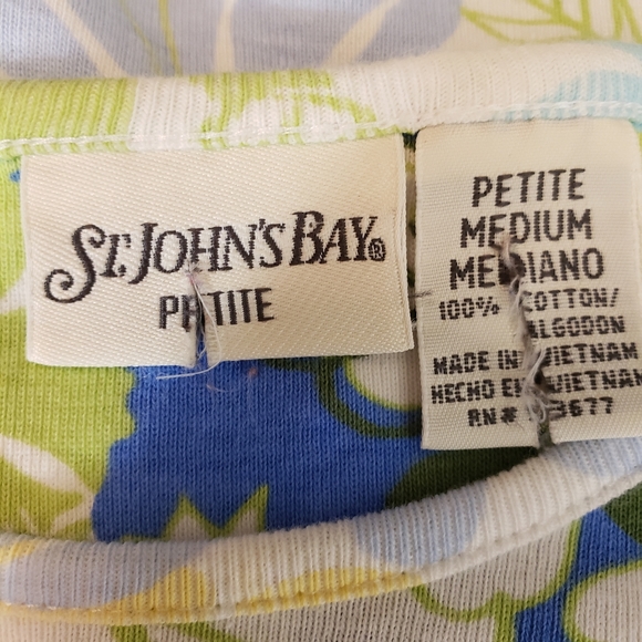 St. Johns Bay short sleeved cotton tee size PM - Picture 6 of 6
